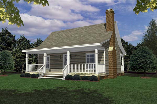 Country Home House Plans with Porches