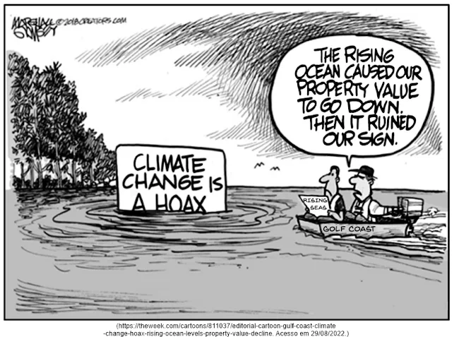 Climate change is a hoax