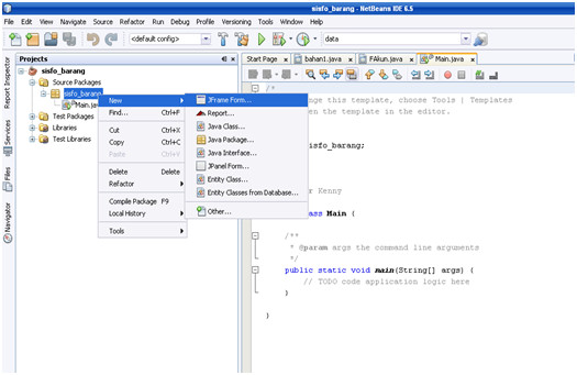 Contoh Aplikasi Database Java - Contoh 193