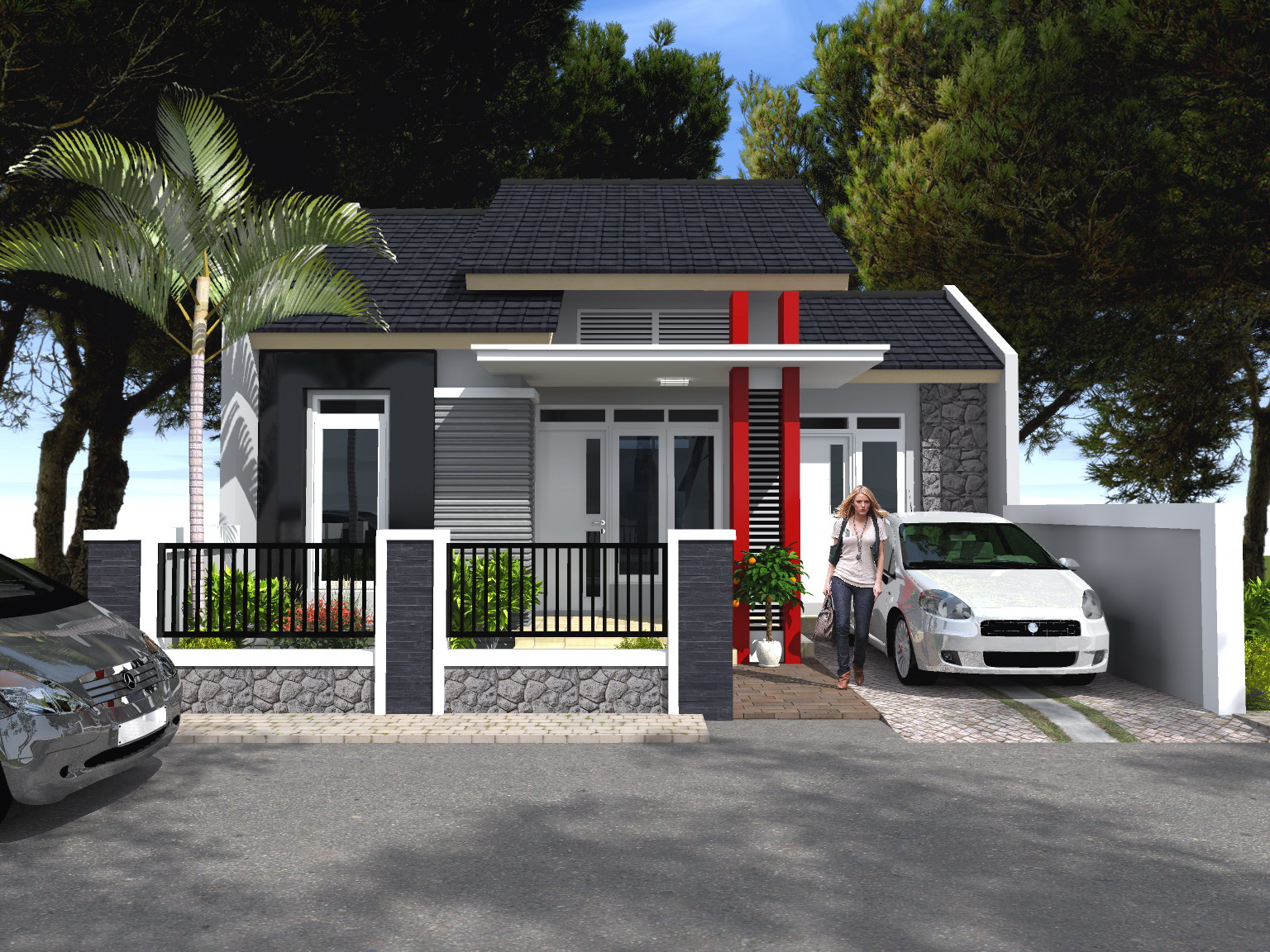 65 Design Rumah  Minimalis  Jogja  Desain  Rumah  Minimalis  