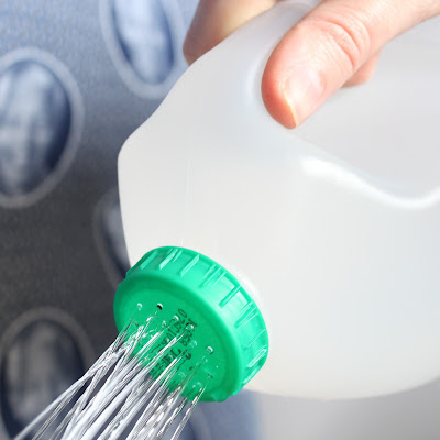 DIY for up-cycled watering can from 'a journey to a dream'