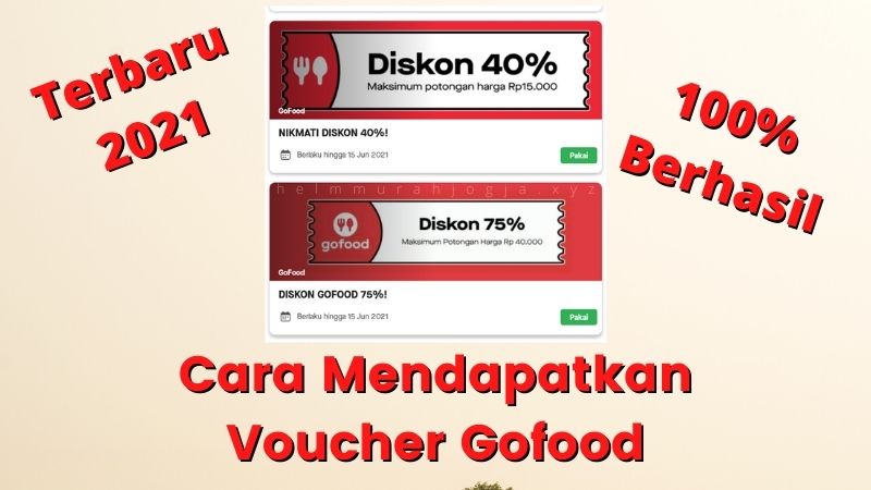 Cara mendapatkan voucher gofood