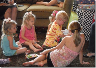 opening presents