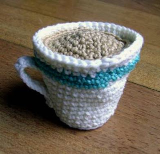 PATRON GRATIS TAZA DE CAFE AMIGURUMI 779