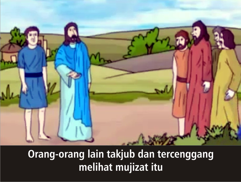Komik Alkitab Anak: Tuhan Yesus Menyembuhkan Orang Tuli
