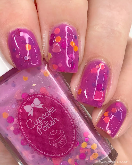 Cupcake Polish Jelly Shoes 25 Sweetpeas