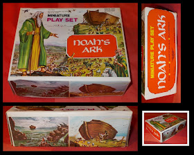 1972; 291283/F920; Bible toy; Biblical Toy; Blue Box; Domestic Animals; Farm Animals; Hong Kong Noah's Ark; Made In Hong Kong; Miniature Play Set; NMP; No. 5059A; Noah; Noah's Ark; Plastic Animals; Small Scale World; smallscaleworld.blogspot.com; Tai Sang; The Ark; Toy Animals; Wild Animals; Zoo Animals; 1 NMP Noah's Ark; Made In Hong Kong; Miniature Play Set No. 5059A Box and Box Art