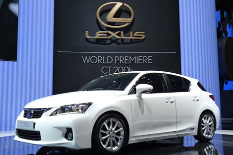 Lexus has released details for its all-new 2011 Lexus CT 200h compact hybrid 