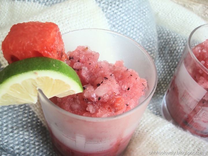 watermelon granita