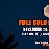 FULL COLD MOON on DECEMBER 28, 2012