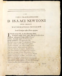 Principia Mathematica. Isaac Newton