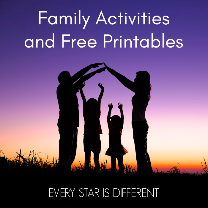 Family Activities & Free Printables