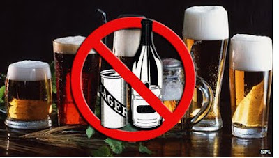 Không uống rượu bia hay các chất kích thích.