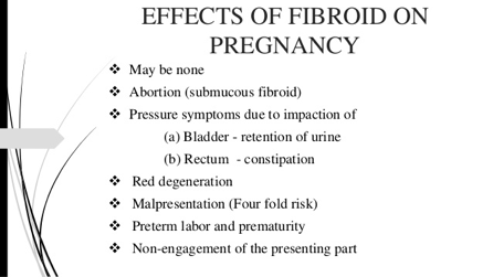 FIBROID SEMASA HAMIL