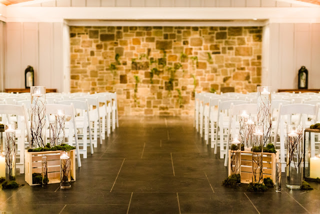 A nautical winter wedding with a spectacular sunset at the Chesapeake Bay Beach Club by Heather Ryan Photography