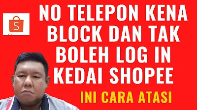 CARA MENUKAR NO TELEPON KEDAI SHOPEE ANDA