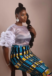 Ankara skirt and blouse style for wedding