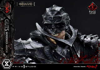 Berserk - Guts in Bersrk Armor Rage Edition y Unleash Edition Statues de Prime 1 Studio