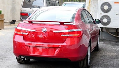 2011 Buick Excelle compact sedan spotted hanging out undisguised