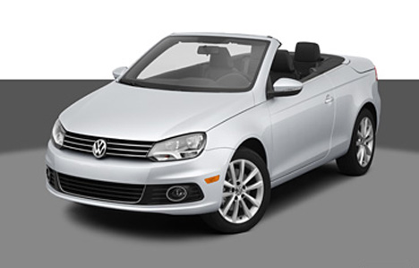 2012 Volkswagen Eos Lux 2dr FWD Convertible angular front