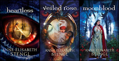 Tales of Goldstone Wood series: Heartless, Veiled Rose, Moonblood by Anne Elisabeth Stengl