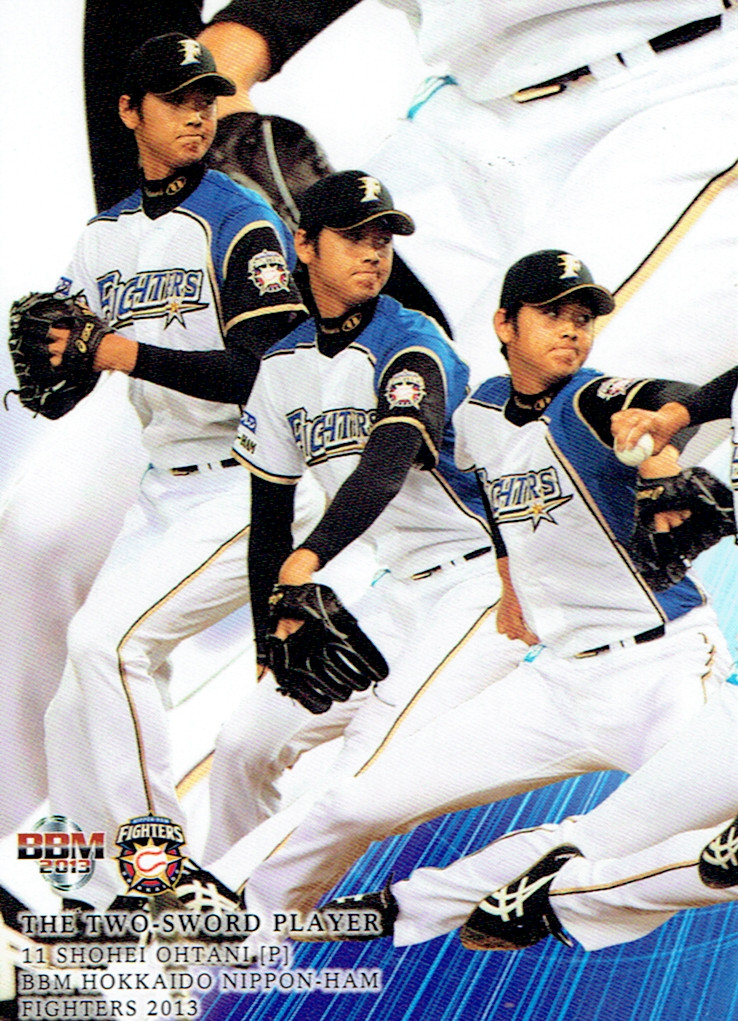 2013 BBM Hokkaido Nippon-Ham Fighters Keep Evolving Shohei Ohtani - Beckett  News