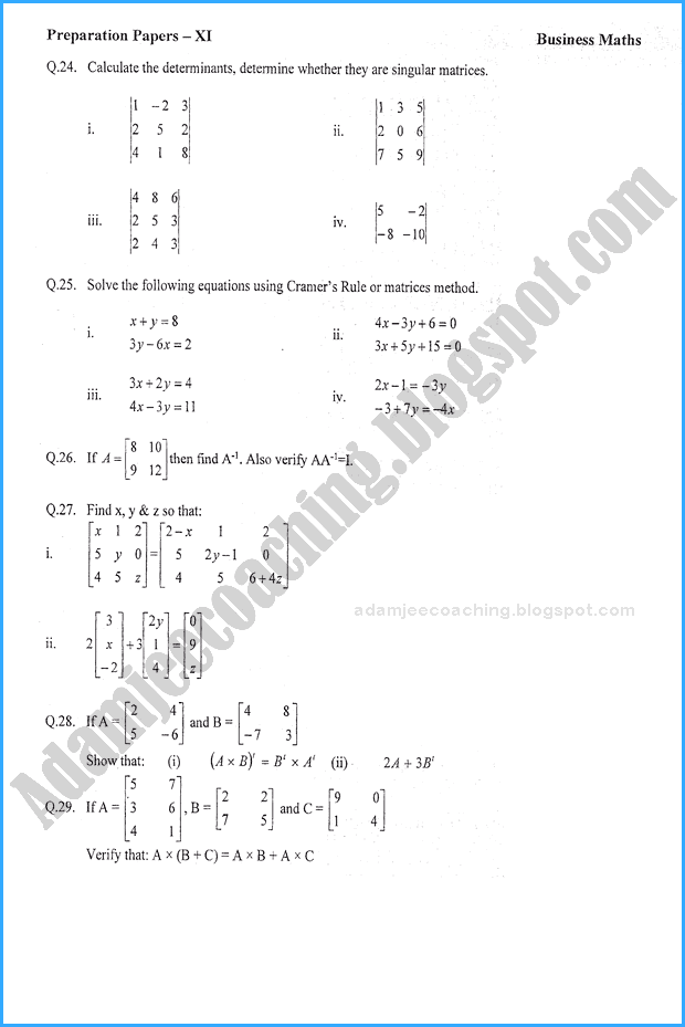 business-math-11th-adamjee-coaching-guess-paper-2018-commerce-group