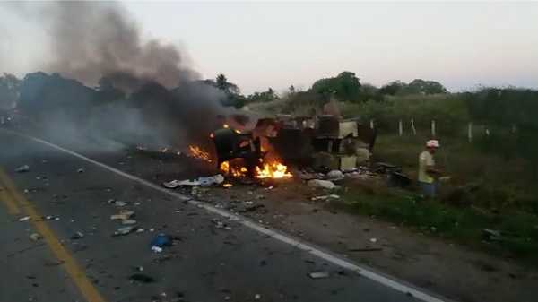   Bandidos Explodem carro Forte no Rio Grande do Norte 