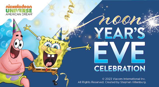 Nickelodeon Universe Noon Year's Eve Celebration