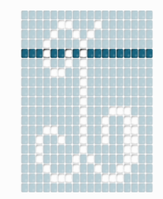 following a bead chart in beadographer