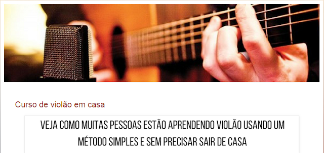 Curso de violão em casa-JB Cursos