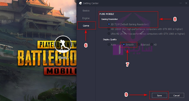 كيفية تشغيل لعبة ببجي PUBG نسخة الموبايل علي كمبيوتر ضعيف بكفائة عالية