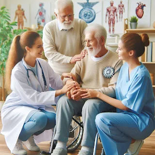 Geriatric treatment: programs directed at maintaining mobility and independence