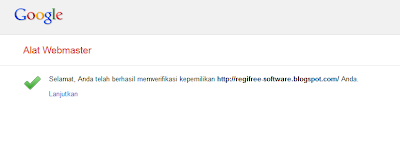 Cara Verifikasi Website/Blog di Google