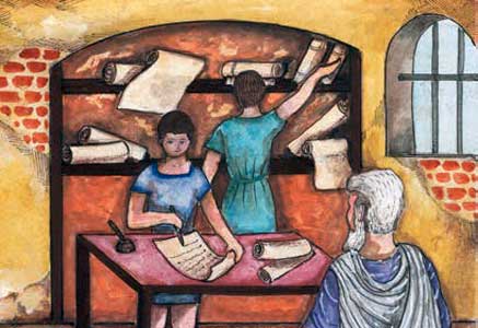 Η εκπαίδευση στο Βυζάντιο - Η ρωμαϊκή αυτοκρατορία μεταμορφώνεται - από το «https://idaskalos.blogspot.gr»