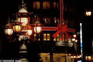 City lights, taken from Nihombashi Bridge