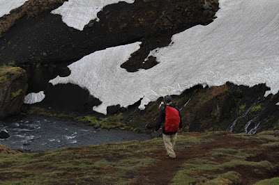 Follow the Red Backpack