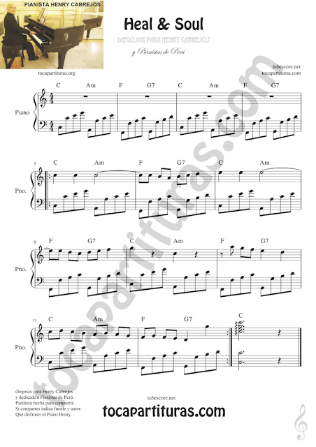  Partitura de Piano de Heart and Soul Sheet Music for Pianists Beginners