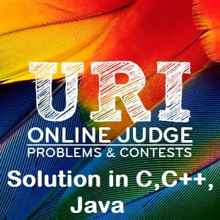 URI Online Judge solution | 1050 | DDD problem