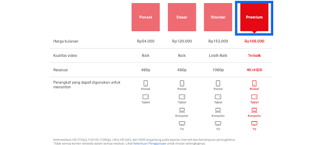 Cara Bayar Netflix di DANA