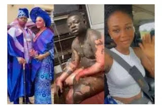 This Is Too Much!! See How Wife Step Her Husband Ablaze, BURNT Him Alive Over Their Relationship