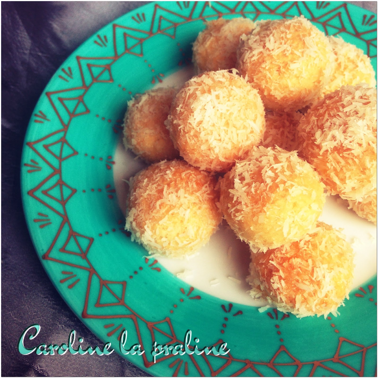 Caroline La Praline Boules A La Noix De Coco Thermomix