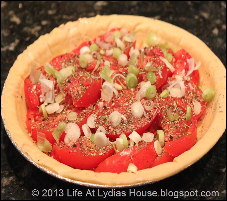 a layer of onions