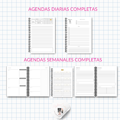 agenda, 2025, diaria, semanal, powerpoint, editable, pdf, licencia comercial