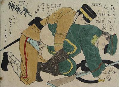 Homossexualidade no Japão - Nanshoku, Shudo, Wakashudo - Guerra Russo-Japonesa