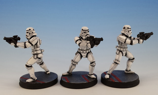 Stormtroopers, Imperial Assault FFG (2014, sculpted by Benjamin Maillet)