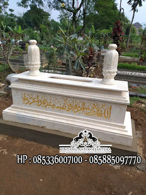 Harga Kuburan Marmer, Model Makam Muslim, Jual Makam Batu Marmer