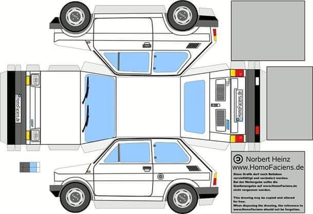 Pelbagai Model Kereta Mainan Kertas  Aktiviti Menarik 