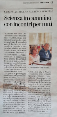 Da "La Stampa di Vercelli", 19/06/22