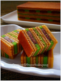 DapurKu SaYang: Kek Lapis Cadbury Pandan